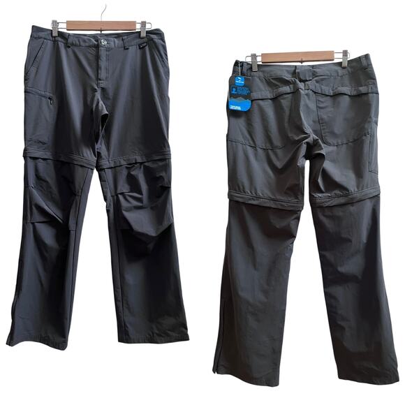 Eastern Mountain Sports UV Trailhead Collection Convertible Zip Off Pant Size 12 - Picture 14 of 14